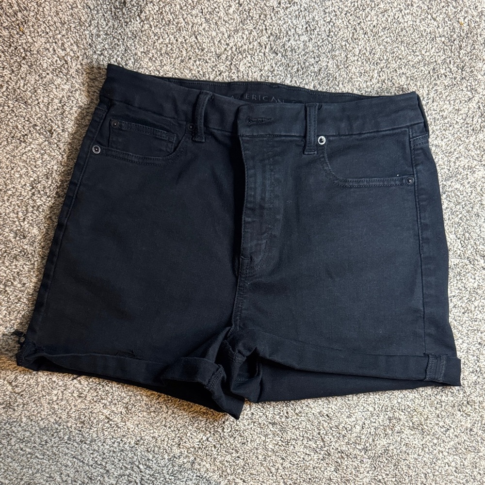 American Eagle Outfitters Black Jean Shorts